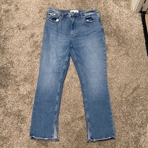 Abercrombie & Fitch Classic Blue Straight Leg Jeans